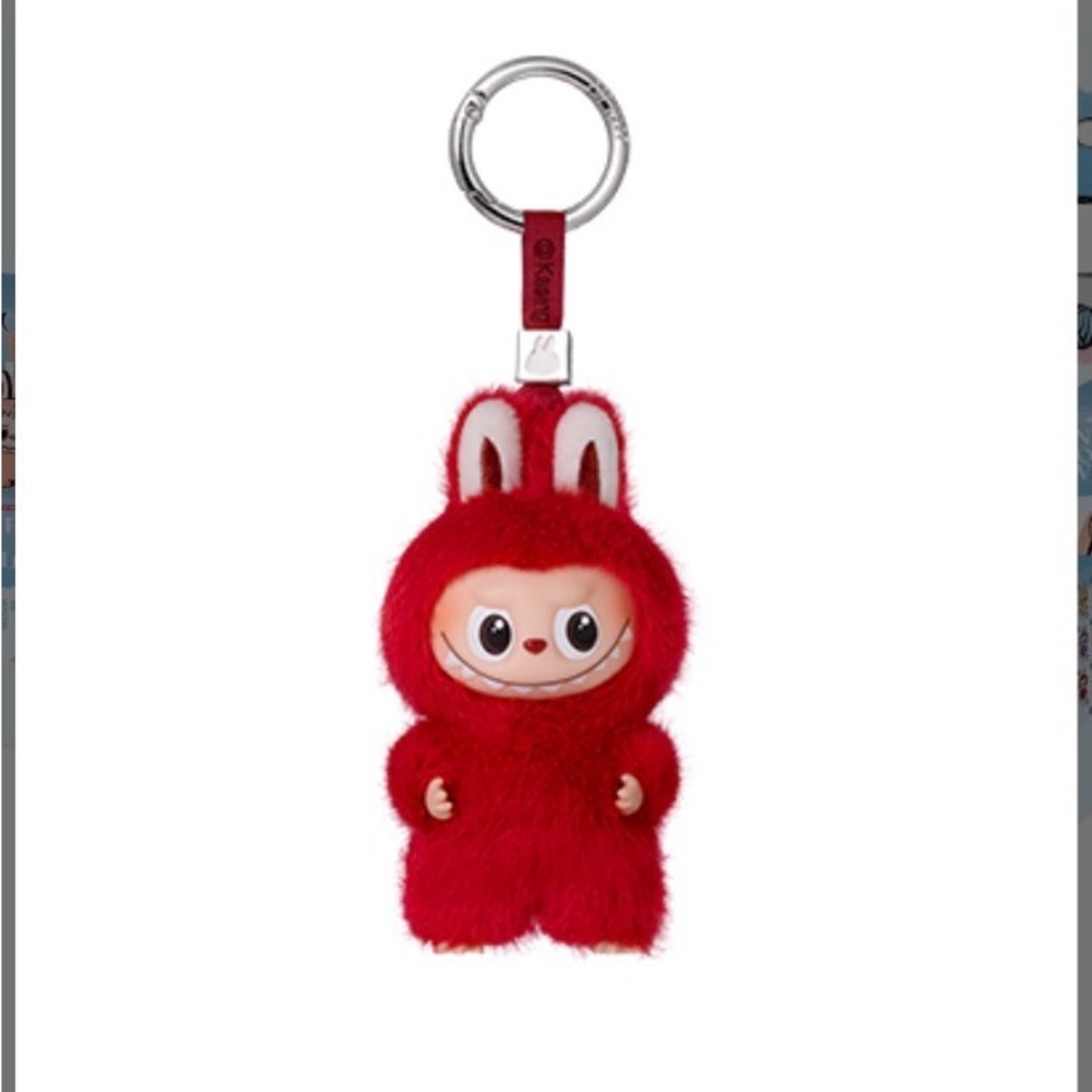 Labubu | Pop Mart Pin for Love Plush Pendant “X”
